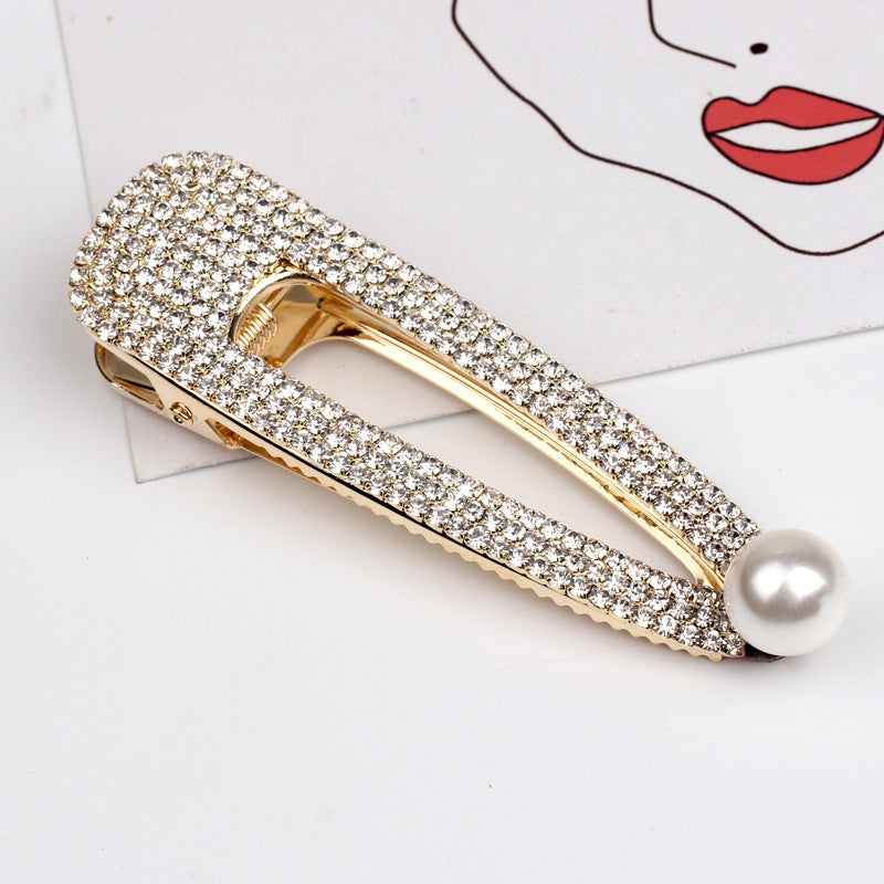 Wholesale Rhinestone Pearl Hair Clips